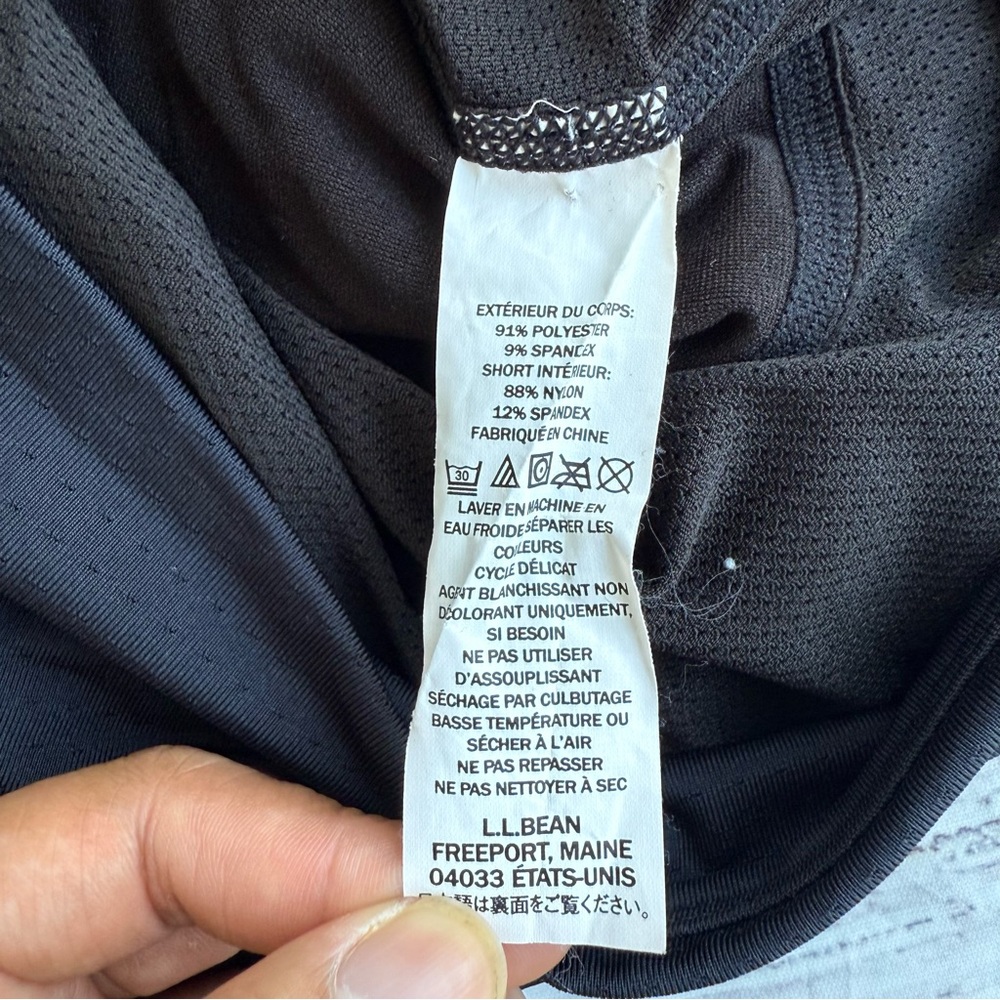 L.L. Bean Black Active Skort –‎ Women’s Small, UPF 50+ - Picture 6 of 9